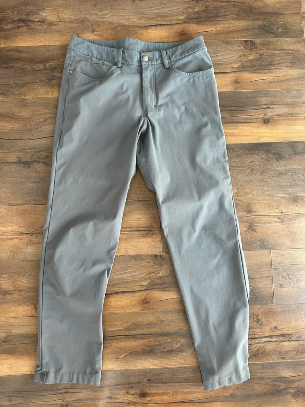 Lululemon ABC Pants Mens 30 Gray Warpstreme Stretch Golf Casual